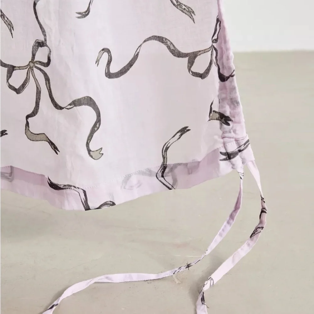 Urban outfitters bows Roman shades curtains purple - Picture 6 of 6